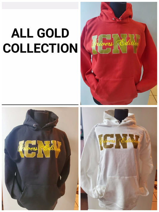 ICNV Traditional Hoodie - All Gold